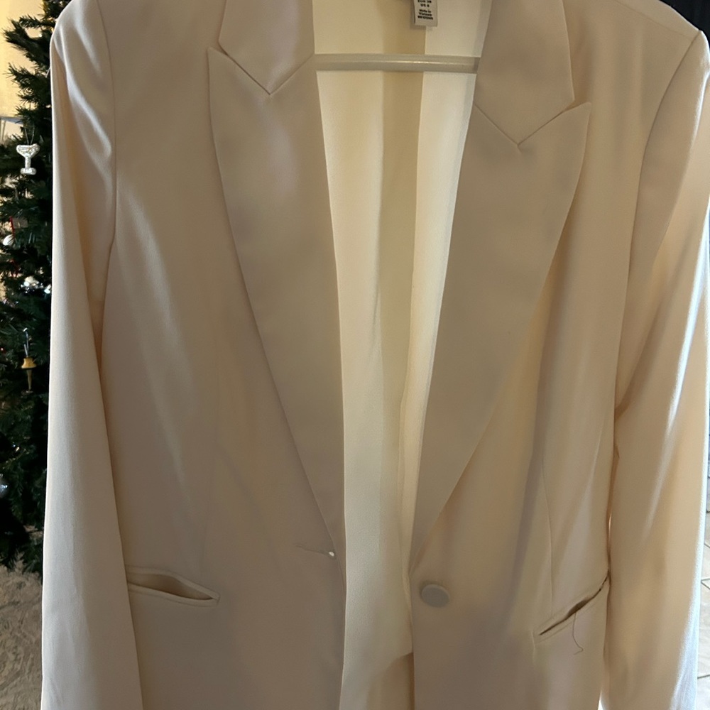 Topshop Cream Jacket